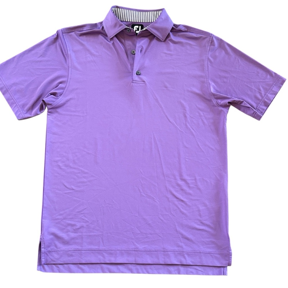 FootJoy Purple Short Sleeve Golf Polo‎ Shirt Size S